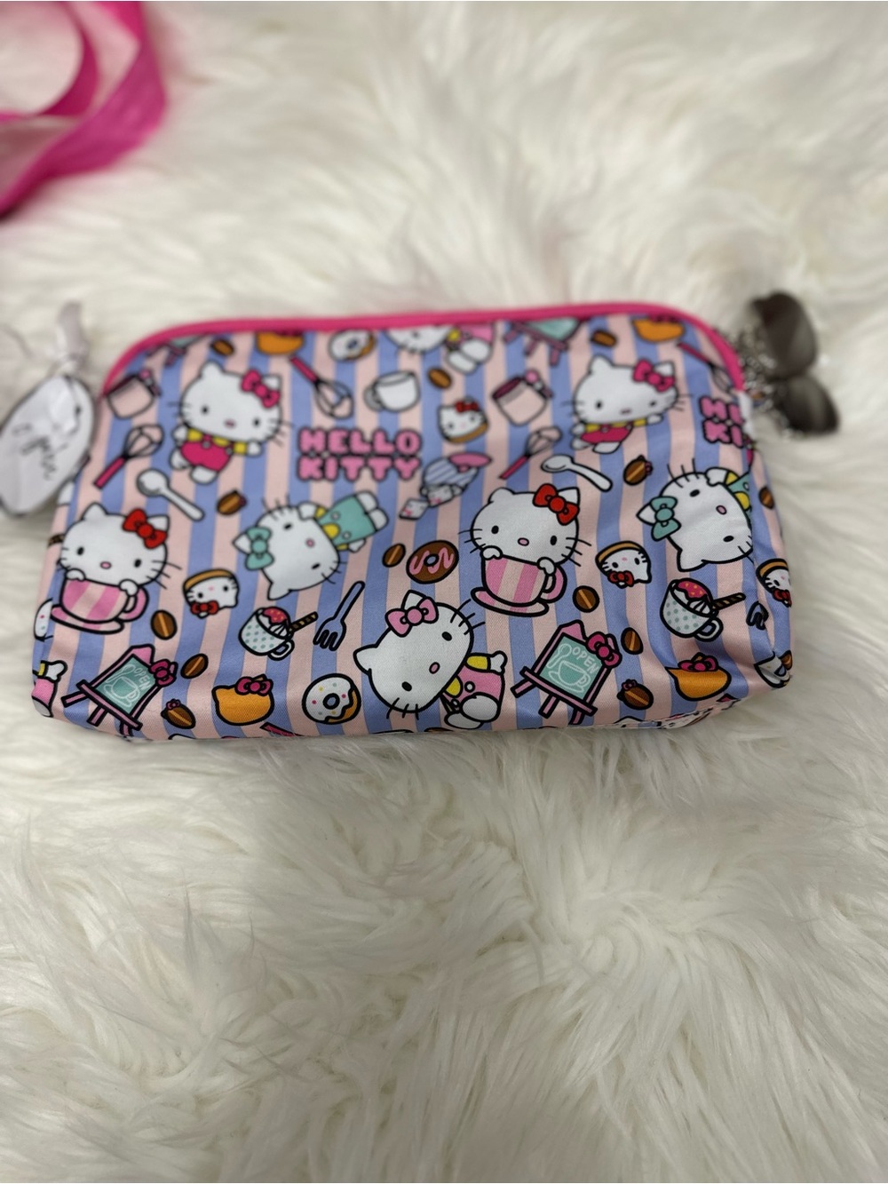 Hello Kitty Purple & Pink Kids Zip Pouch